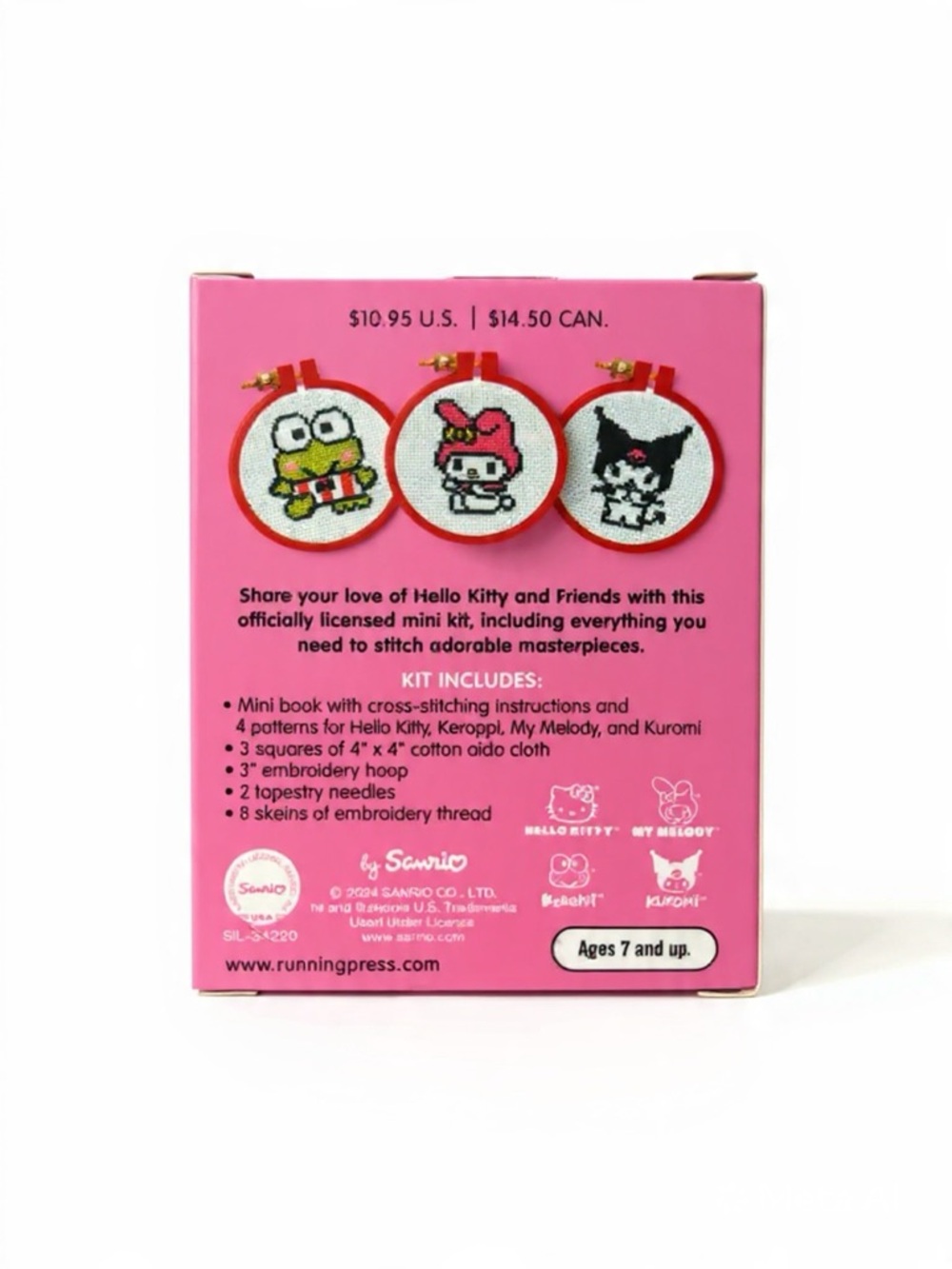 Hello Kitty Cross Stitch Kit - Picture 2 of 4